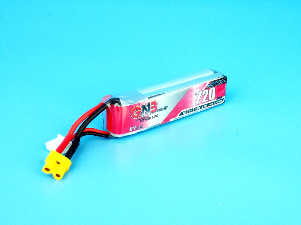 battery GNB 720mah 2s 100c hv