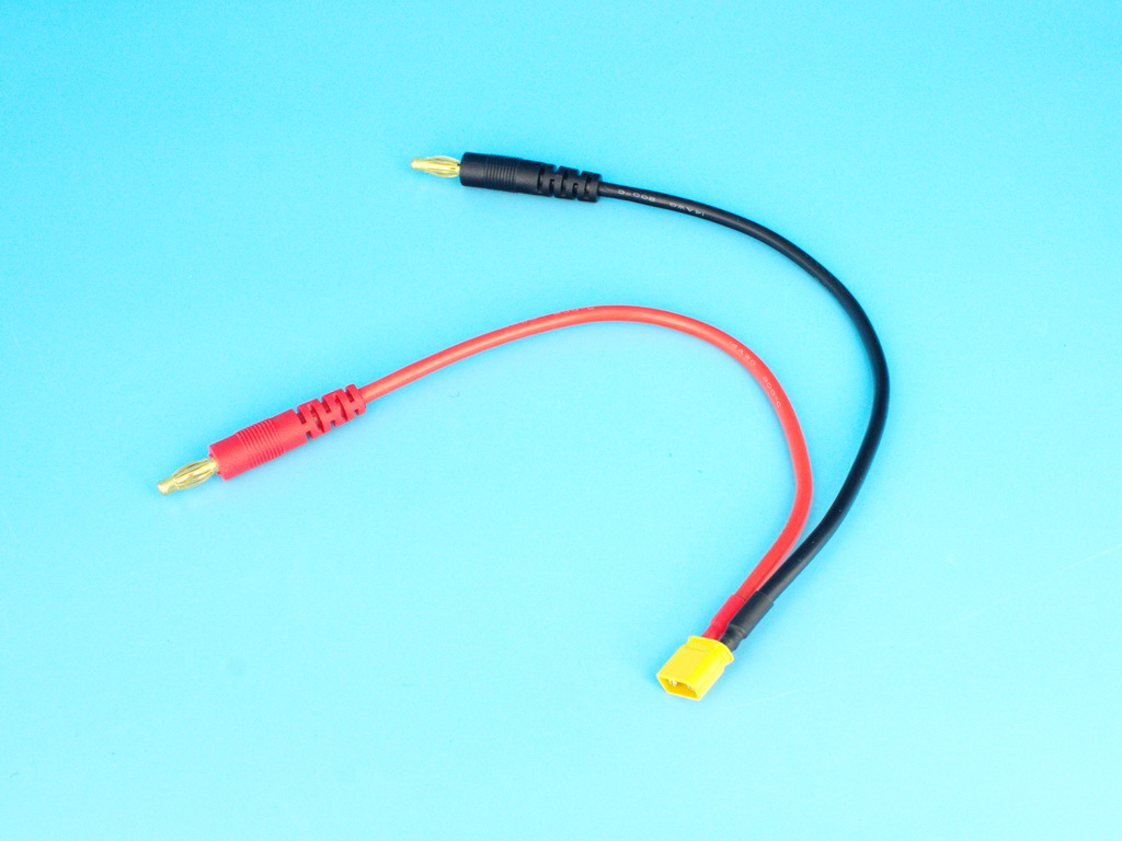 battery charging cable with XT30 connector