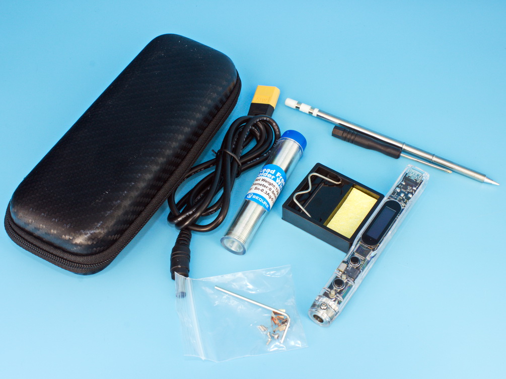 digital programmable soldering iron seqe si012 kit 65w (t12-b2)