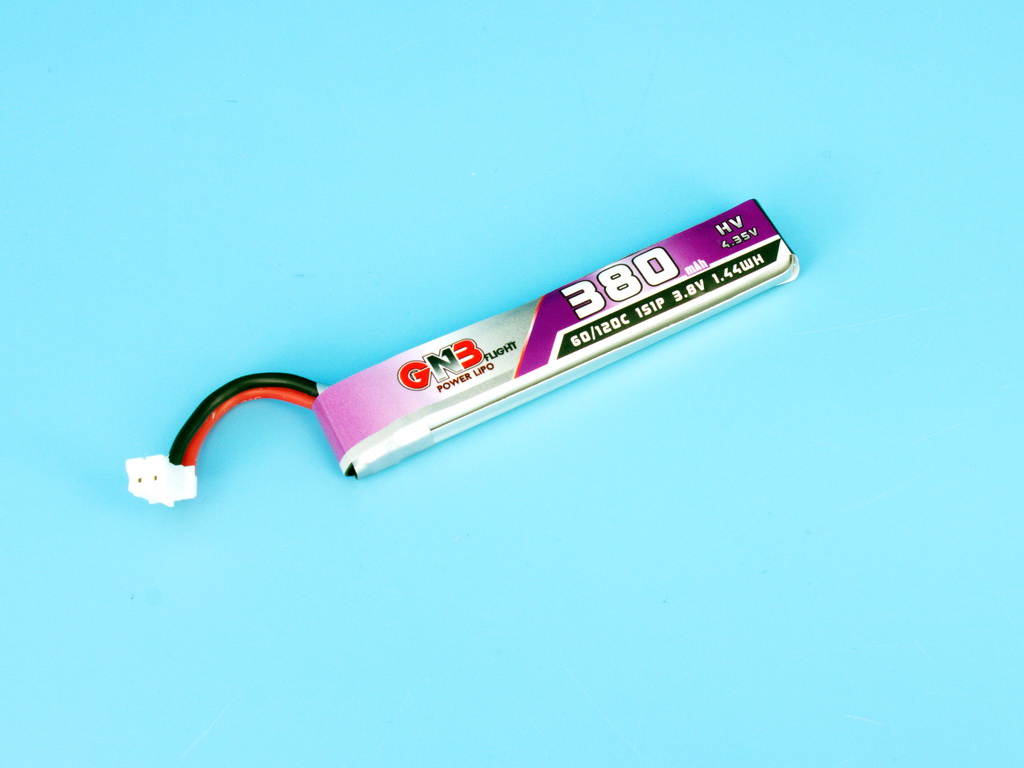 battery GNB 380mah 1s 60c hv ph2.0 with cable