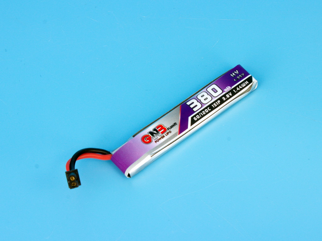 battery GNB 380mah 1s 60c hv (a30) with cable