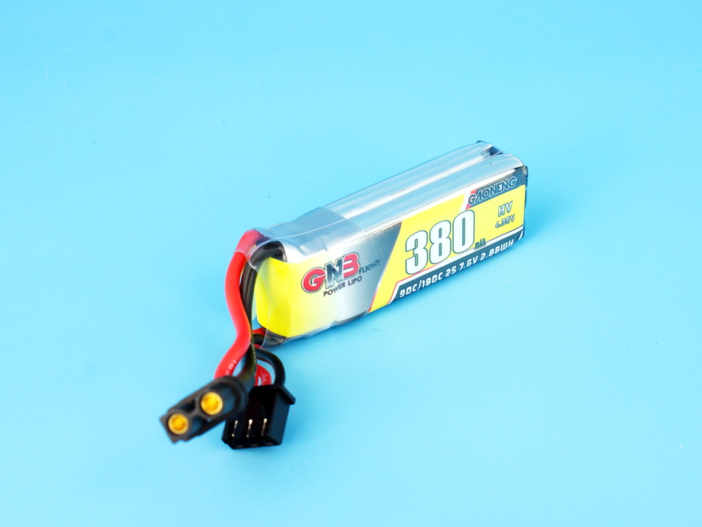 battery GNB 380mah 2s 90c hv