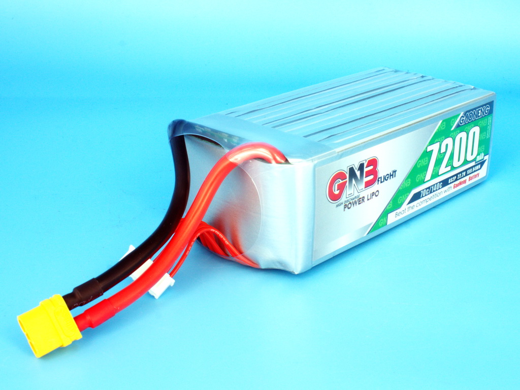 GNB 7200MAH 6S 70C (XT60) battery