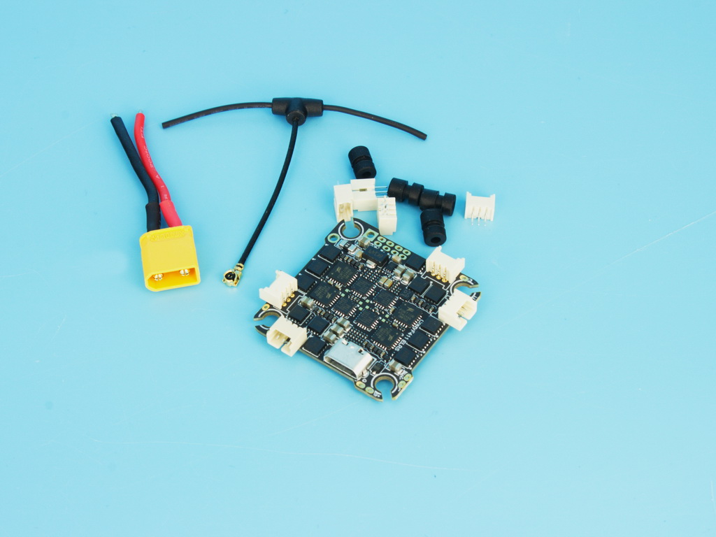 flight controller happymodel crazyf411 elrs aio 2-4s