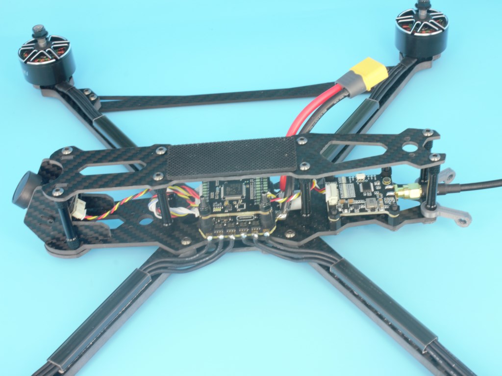 kit for assembling a quadcopter 10" 1.2g(2w)