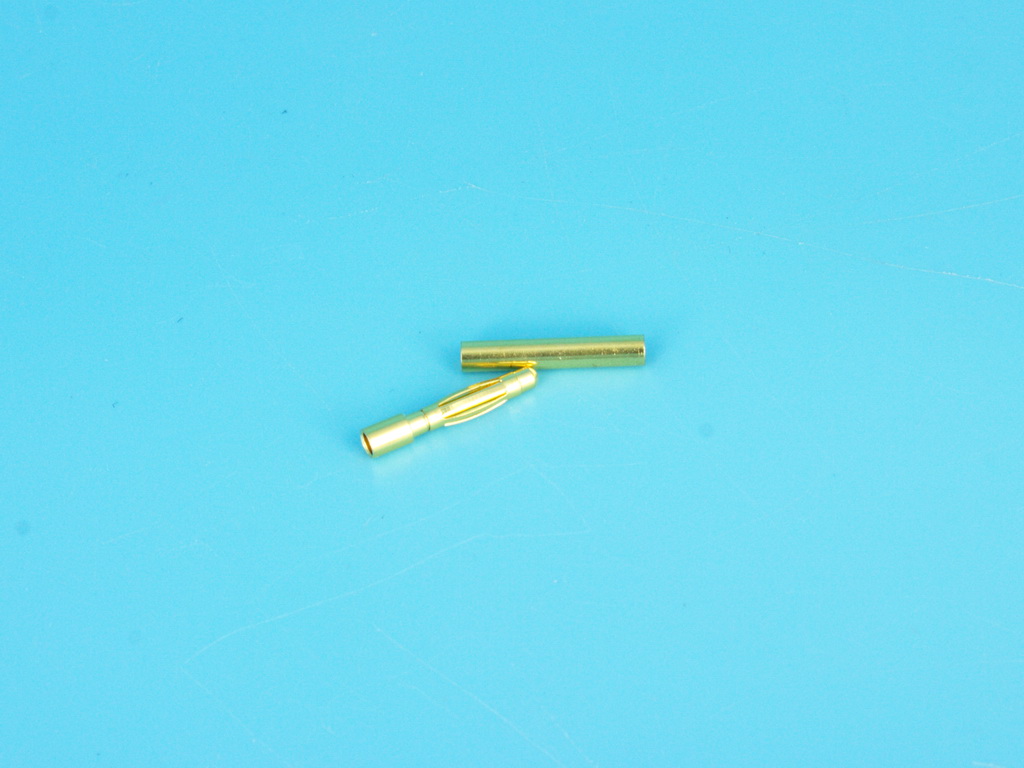 gold-plated connectors male/female m2