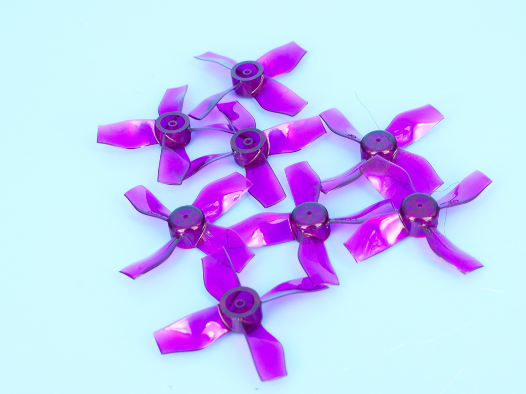 Gemfan propellers 31mm 4 blades for a 1mm shaft